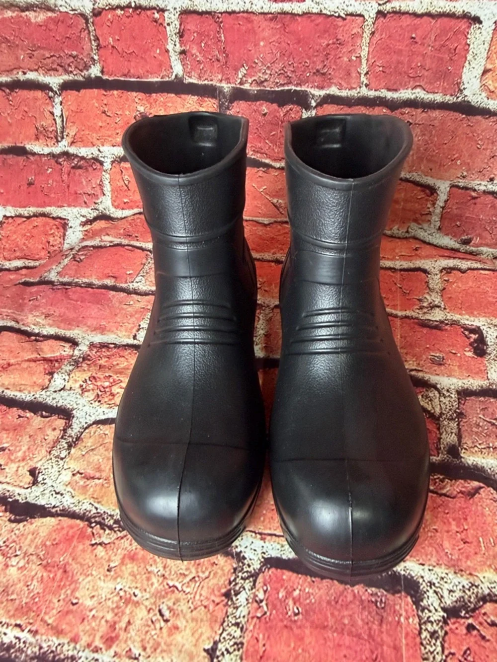 Tingley Airgo Black Waterproof Work Boots Size M12 Steel Toe Rubber Safety Boots